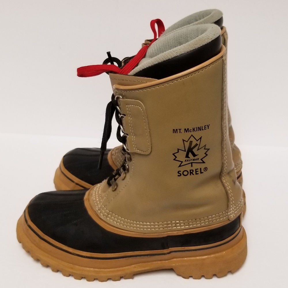 Sorel Men's Rain & Snow Boots - Tan and Black - Picture 8 of 8